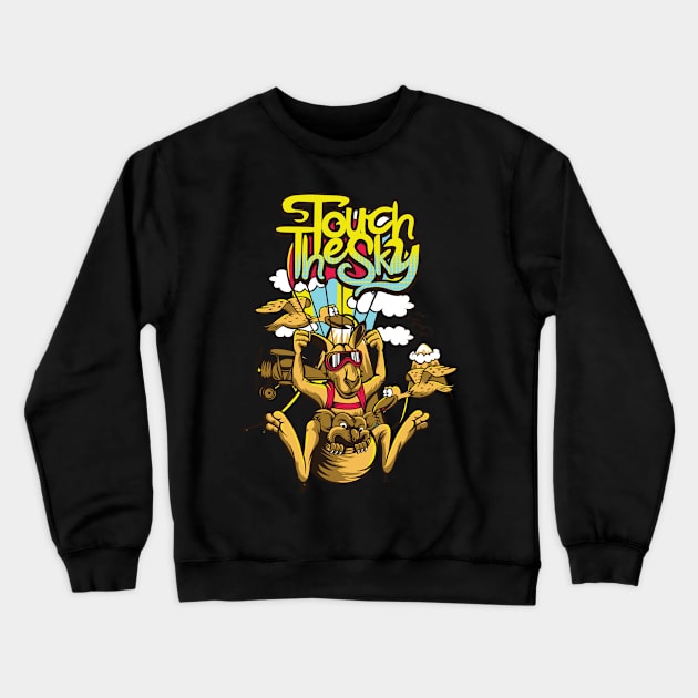 Touch The Sky Crewneck Sweatshirt by RKP'sTees